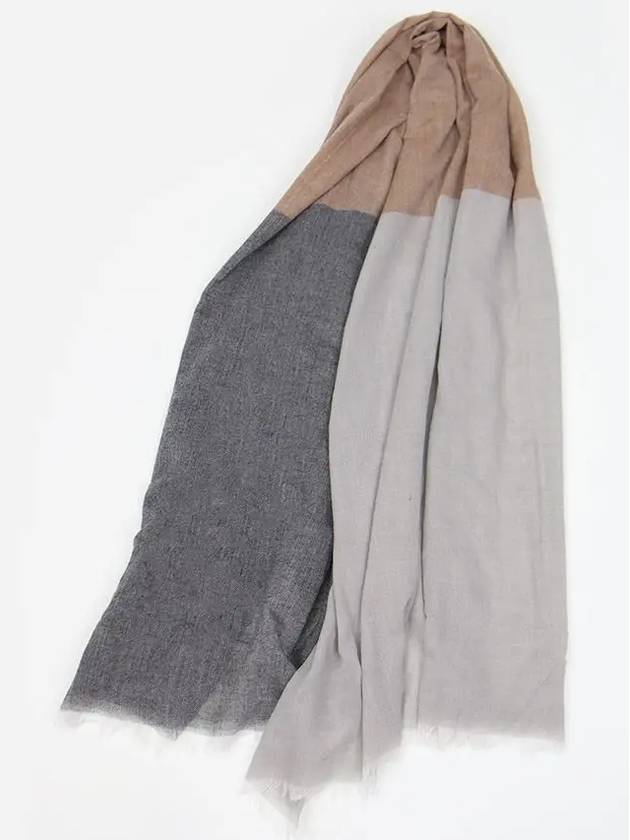 Three color combination casual brown muffler MU108 - IKALOOOK - BALAAN 2