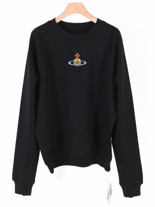 ORB Logo Crewneck Sweatshirt Black - VIVIENNE WESTWOOD - BALAAN 2