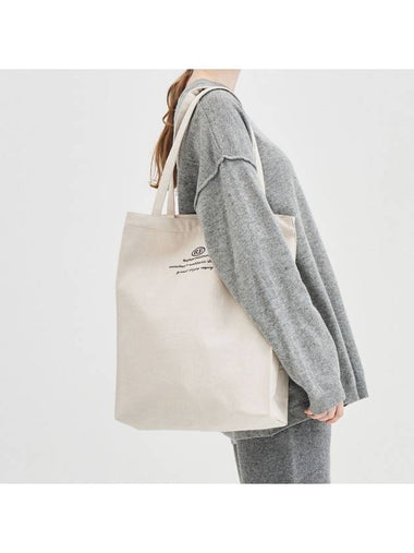 RC Worldwide Basic Tote Bag Oatmeal - REPLAYCONTAINER - BALAAN 1