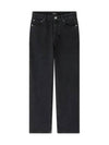 Naomi Straight Jeans Black - A.P.C. - BALAAN 1