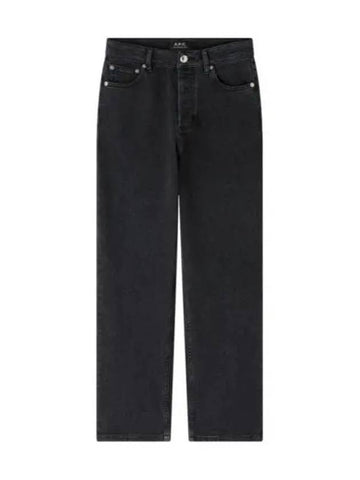 Naomi Straight Jeans Black - A.P.C. - BALAAN 1