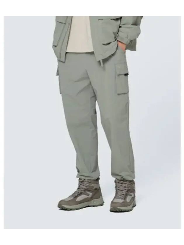 Root Cargo Jogger Pants S24FMRPT68 Khaki Gray - SNOW PEAK - BALAAN 1