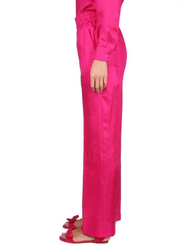 Red Valentino Silk Pants - RED VALENTINO - BALAAN 3