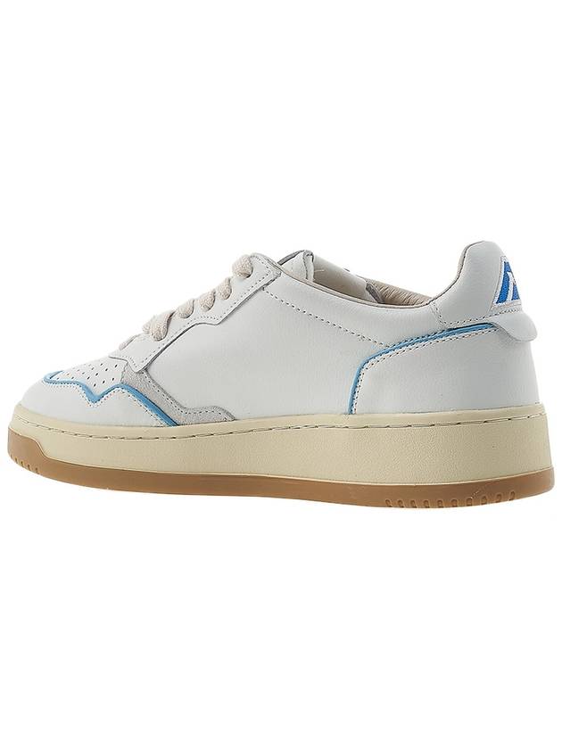 Suede Leather Low Top Sneakers White - AUTRY - BALAAN 4