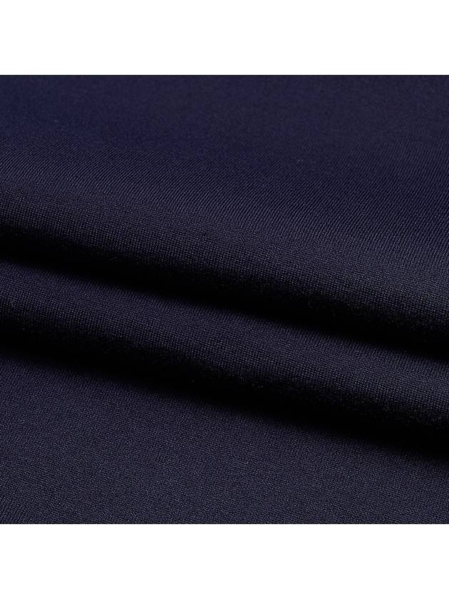 Logo Embroidered Cotton Short Sleeve Polo Shirt Black - BRUNELLO CUCINELLI - BALAAN 9