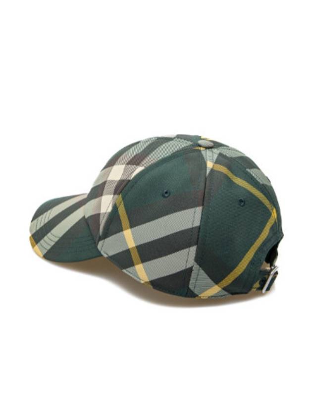 Check pattern ball cap green - BURBERRY - BALAAN 4