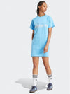 Tee One Piece IR5277 Blue WOMENS M - ADIDAS - BALAAN 1