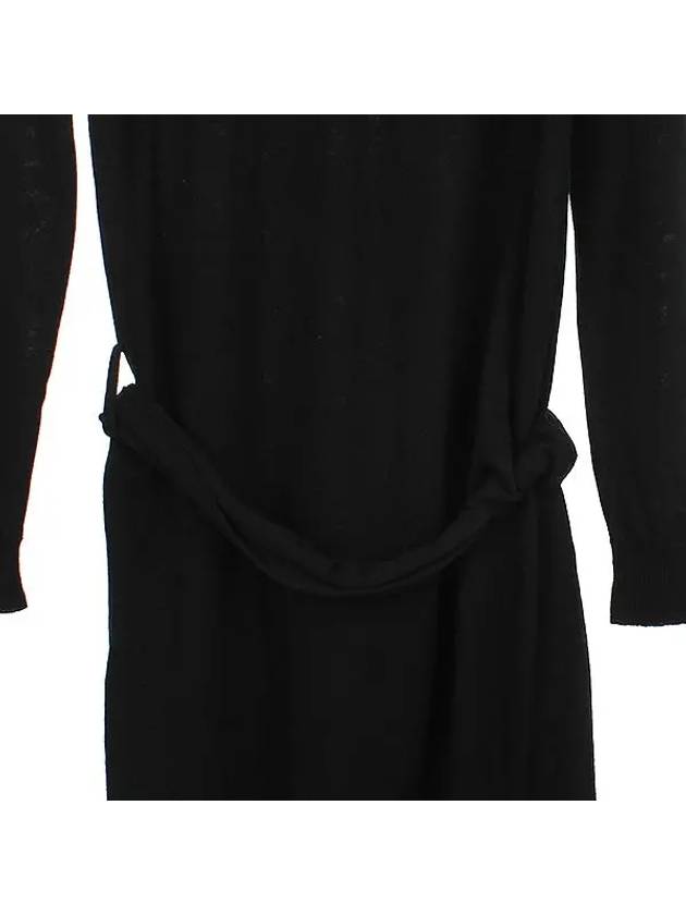 Vanessa Bruno 100 wool black color dress - ATHE VANESSABRUNO - BALAAN 3