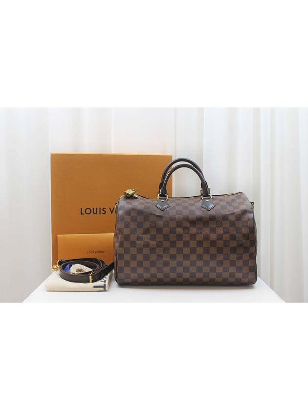 Damier Speedy Bandoulier 35 Tote Shoulder Bag N41366 - LOUIS VUITTON - BALAAN 2