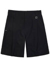 Pleated shorts W231PT31 947B - WOOYOUNGMI - BALAAN 1