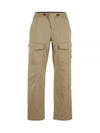 Suede Pants Men Dark Khaki 10178 115 - KLATTERMUSEN - BALAAN 2