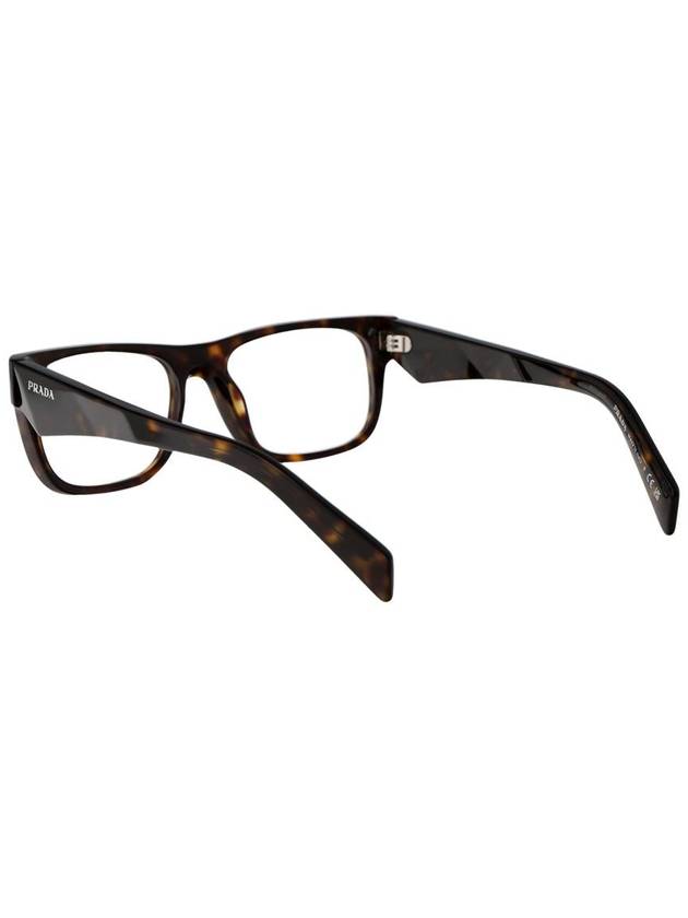 Eyewear Tortoiseshell Effect Square Frame Glasses - PRADA - BALAAN 5