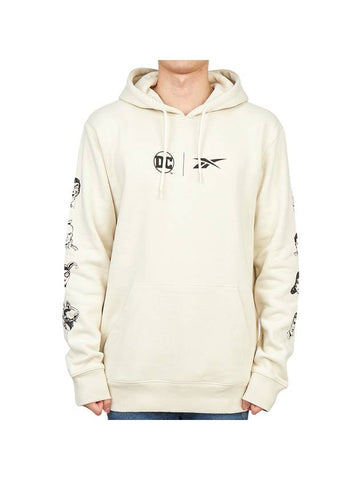 DC Logo Pull Over Hoodie Alabaste - REEBOK - BALAAN 1