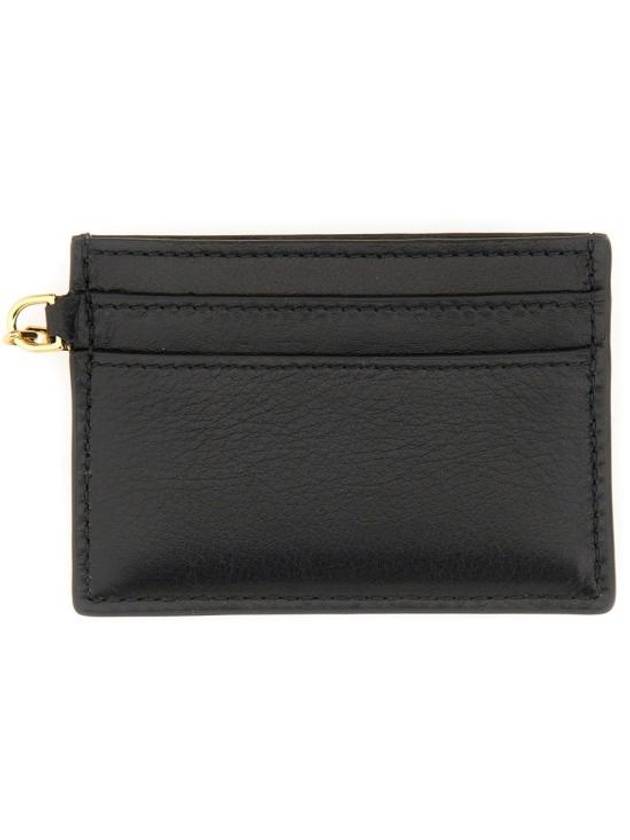 Logo Card Wallet Black - ALEXANDER MCQUEEN - BALAAN 4