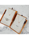 Mini Pop H Pendant Rose Gold Rose Dragee - HERMES - BALAAN 11