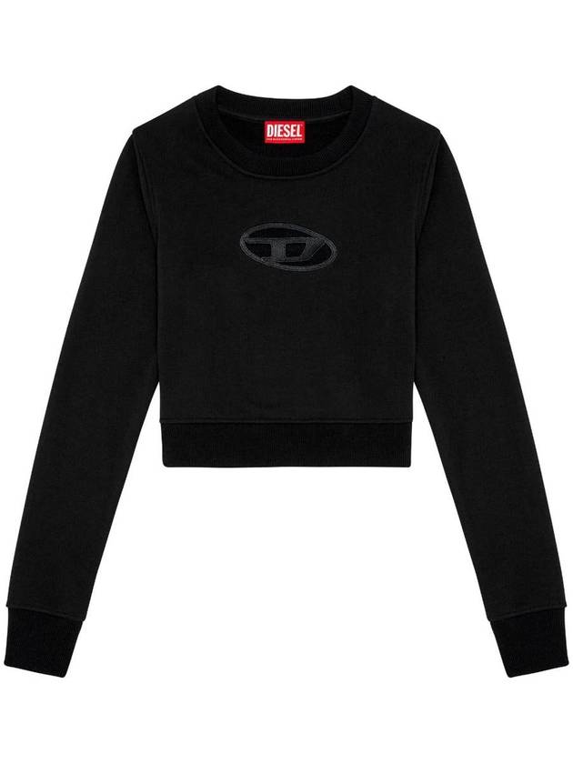 Diesel F-Slimmy-Od Crop Sweatshirt With Cut-Out - DIESEL - BALAAN 1