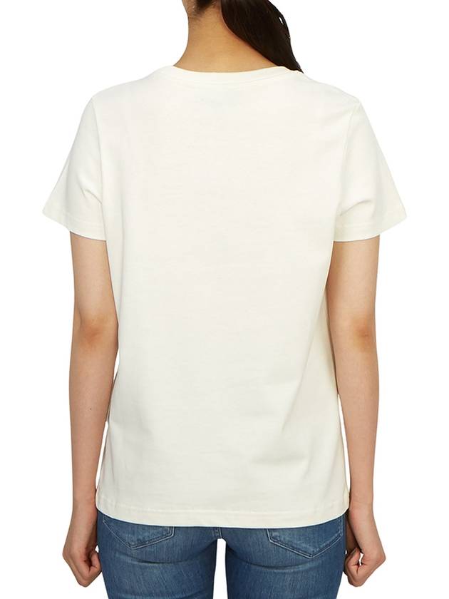 New Denise Logo Short Sleeve T-Shirt White - A.P.C. - BALAAN 6