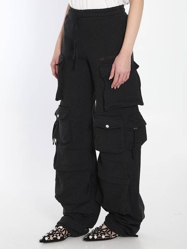 Black Fade Fern Trousers - THE ATTICO - BALAAN 2