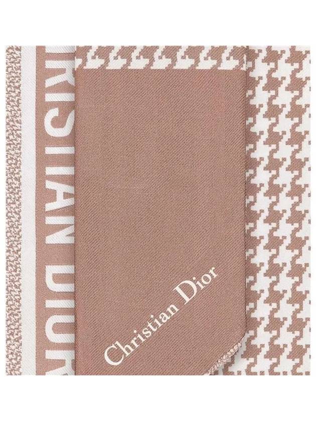 30 Montaigne Micha Silk Twill Scarf Rose - DIOR - BALAAN 6