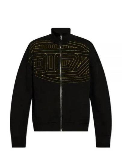 Kralus logo print jacket A149190PHAW - DIESEL - BALAAN 2