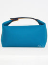 Breed a Black Pouch Large Bag Blue Faun H103537M 03 - HERMES - BALAAN 5