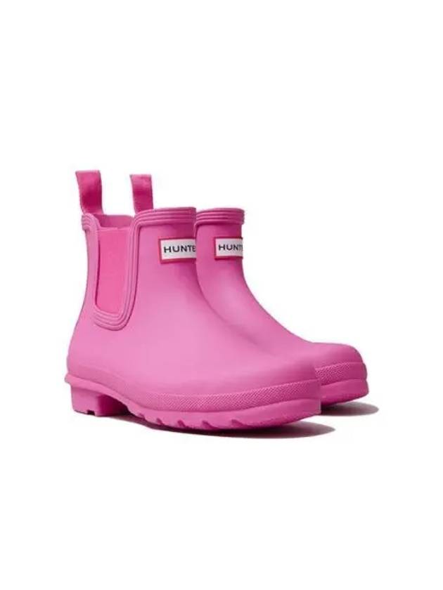 Original Chelsea Rain Boots Magenta WFS2078RMAMFX - HUNTER - BALAAN 1