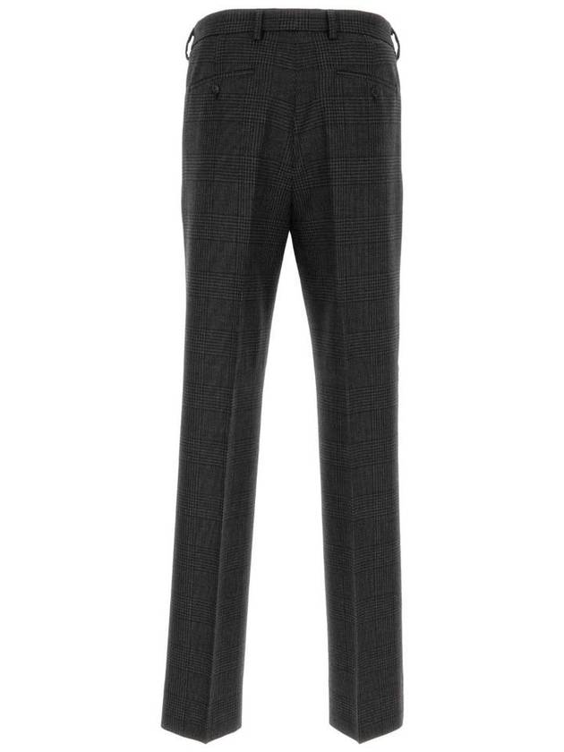 Wool Slacks Anthracite Grey - PRADA - BALAAN 3