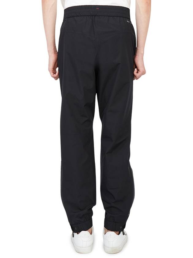 Men's Grenoble Logo Gore-Tex Track Pants Black - MONCLER - BALAAN 5