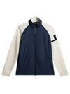 Cascade Hybrid Zip-Up Jacket Navy - J.LINDEBERG - BALAAN 2