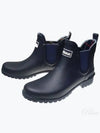 Wilton Wellington Chelsea Rain Boots Navy - BARBOUR - BALAAN 2