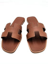 Slippers Oran Gold Sandals H021056Z - HERMES - BALAAN 4