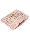 Materasse Nappa Leather Card Wallet Powder Pink - MIU MIU - BALAAN 7