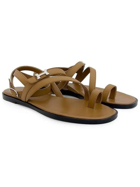 Harmony Sandals 36.5 Camel 4HA0522 - HERMES - BALAAN 1