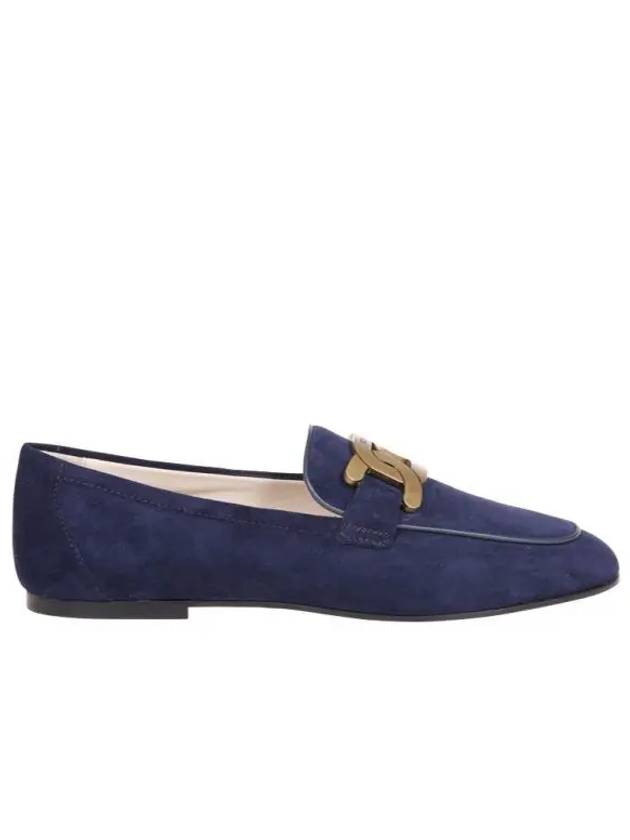 Women's Kate Suede Loafers Blue - TOD'S - BALAAN 2