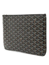 Unisex Clutch Sena MM Black Silver Senna - GOYARD - BALAAN 2