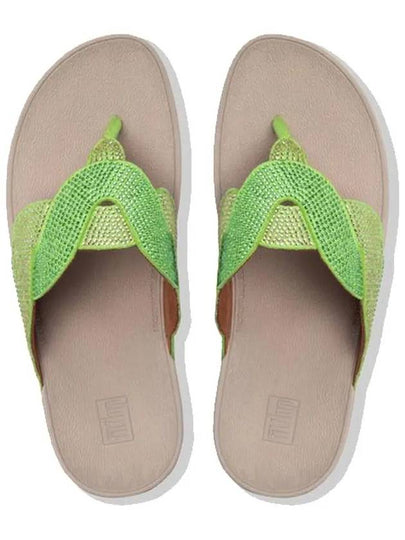 Paisley Rope Toe Post Lime Green Women's - FITFLOP - BALAAN 2