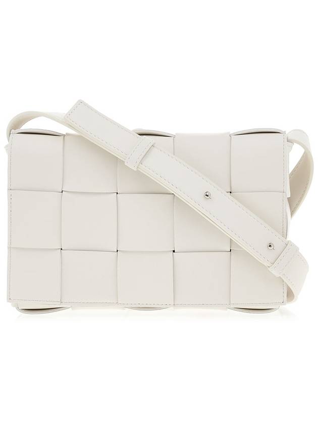 Intrecciato Cassette Cross Bag White - BOTTEGA VENETA - BALAAN 1