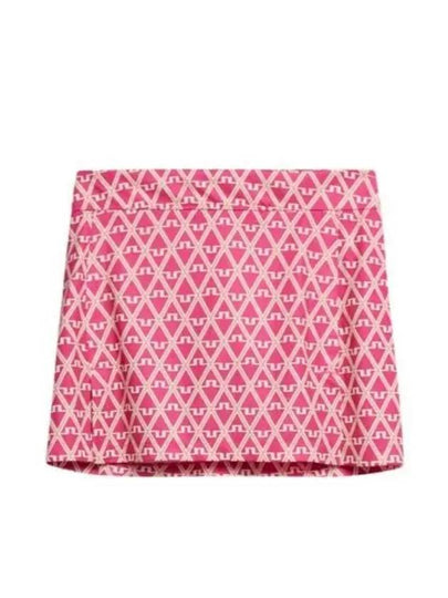 Amelie Print Mini Skirt Pink - J.LINDEBERG - BALAAN 2