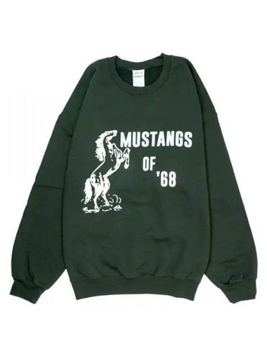 FG MUSTANGS FOREST printed sweatshirt - WILD DONKEY - BALAAN 1