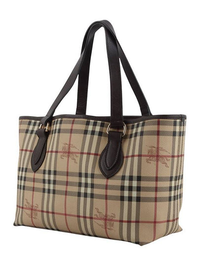 PVC Classic Check Shopper Bag 34241 - BURBERRY - BALAAN 2