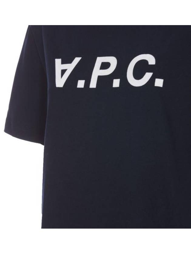 Standard Grand VPC Short Sleeve T-Shirt Navy - A.P.C. - BALAAN 4