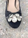 5F149C cubic fabric flat shoes - MIU MIU - BALAAN 4