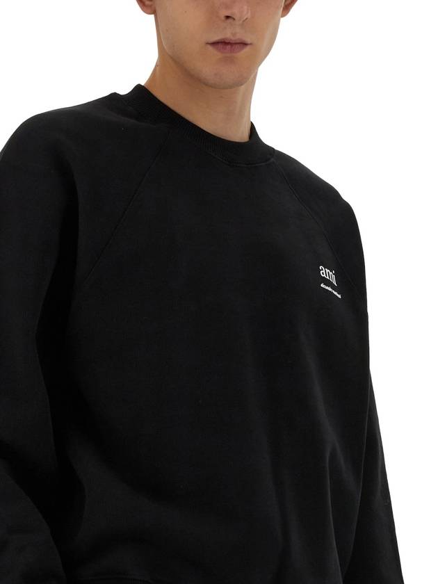 Alexandre Mattiussi Sweatshirt Black - AMI - BALAAN 9