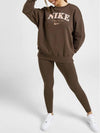 Sweatshirt FB9960 004 Brown WOMENS S L Euro Fit - NIKE - BALAAN 5