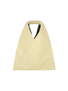 Japanese Small Tote Bag Light Yellow - MAISON MARGIELA - BALAAN 1