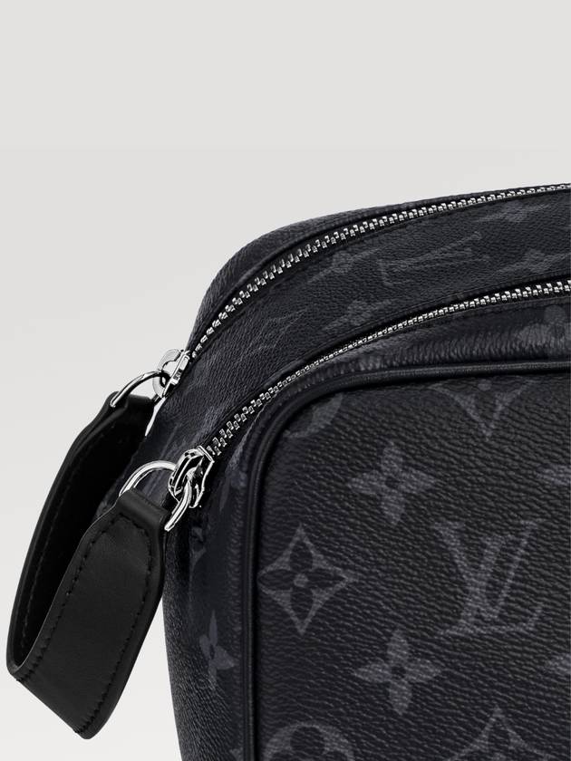 Dopp Kit Monogram Eclipse Pouch Bag Black - LOUIS VUITTON - BALAAN 6