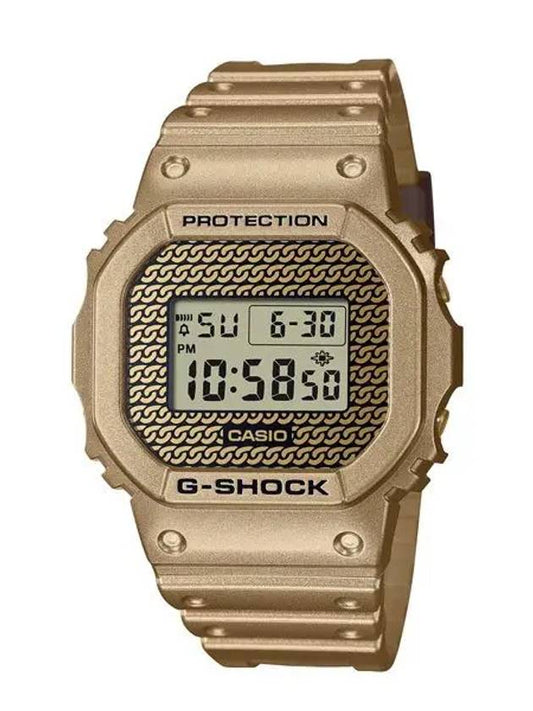 Electronic Wrist Watch Digital Square GoldDWE 5600HG 1 - G-SHOCK - BALAAN 1