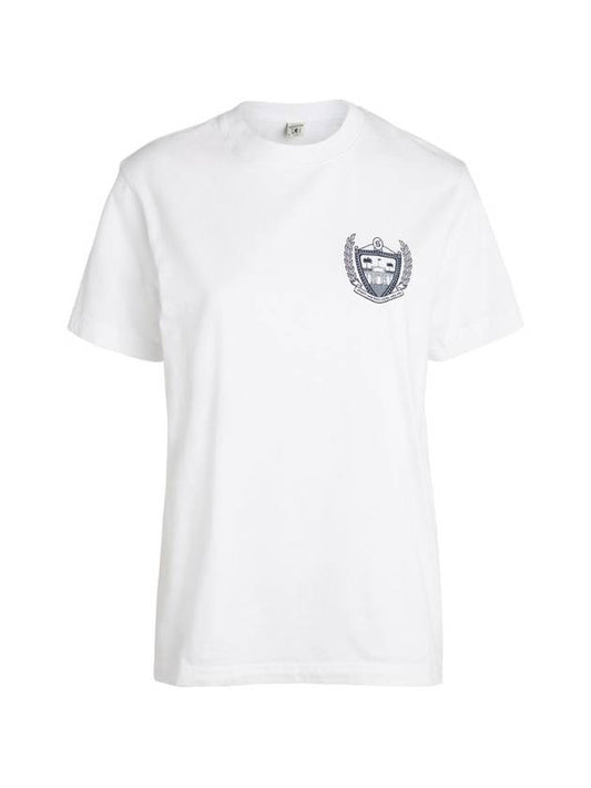 Women's Beverly Hills Short Sleeve T-Shirt White - SPORTY & RICH - BALAAN 1