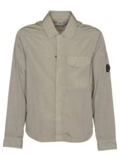 Chrome-R Pocket Over Long Sleeve Shirt Grey - CP COMPANY - BALAAN 2