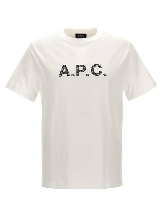 James Short Sleeve T-Shirt White - A.P.C. - BALAAN 1